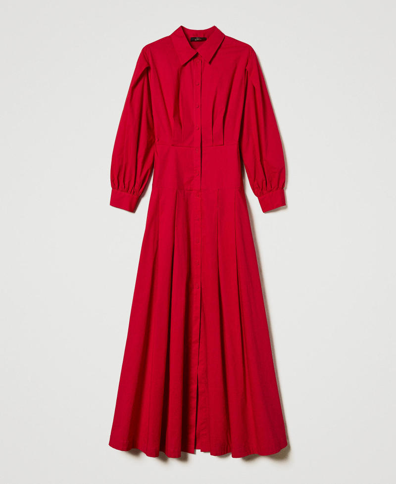 Long poplin shirt dress Love Potion Woman 251AP2306_12120_S0