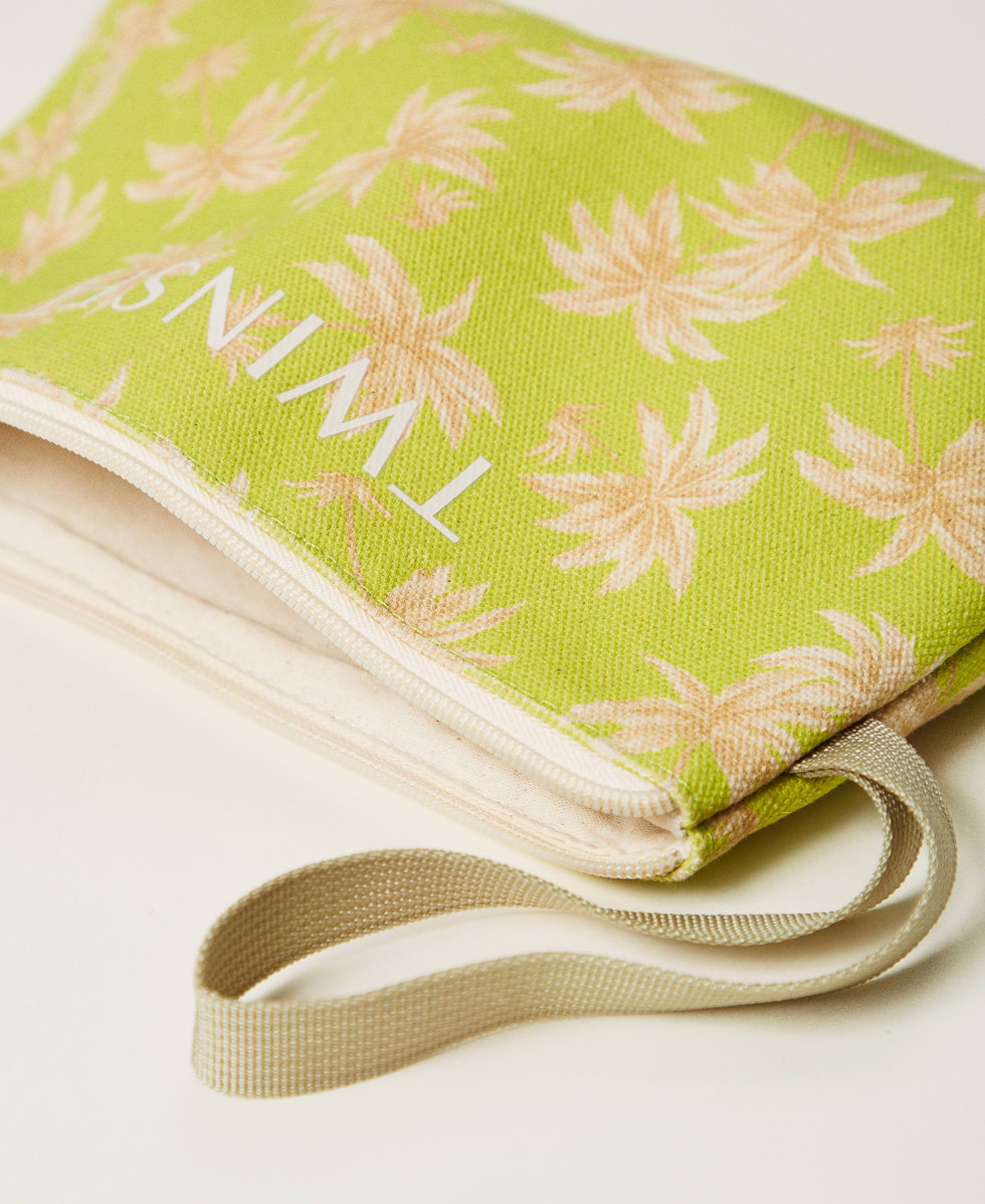 Pochette en toile imprim&eacute;e