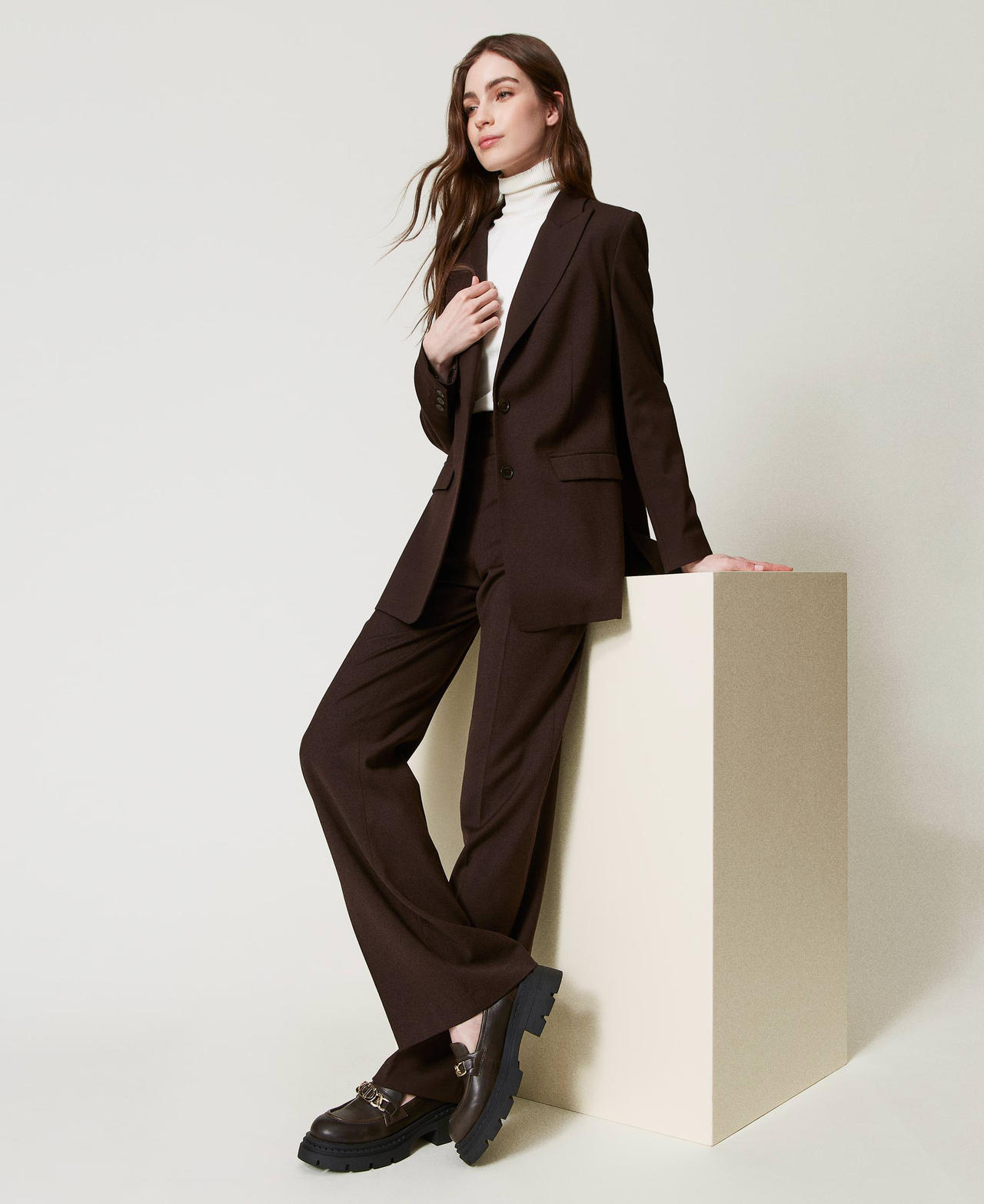 Scee by twin set Mocassini con morsetto Oval T