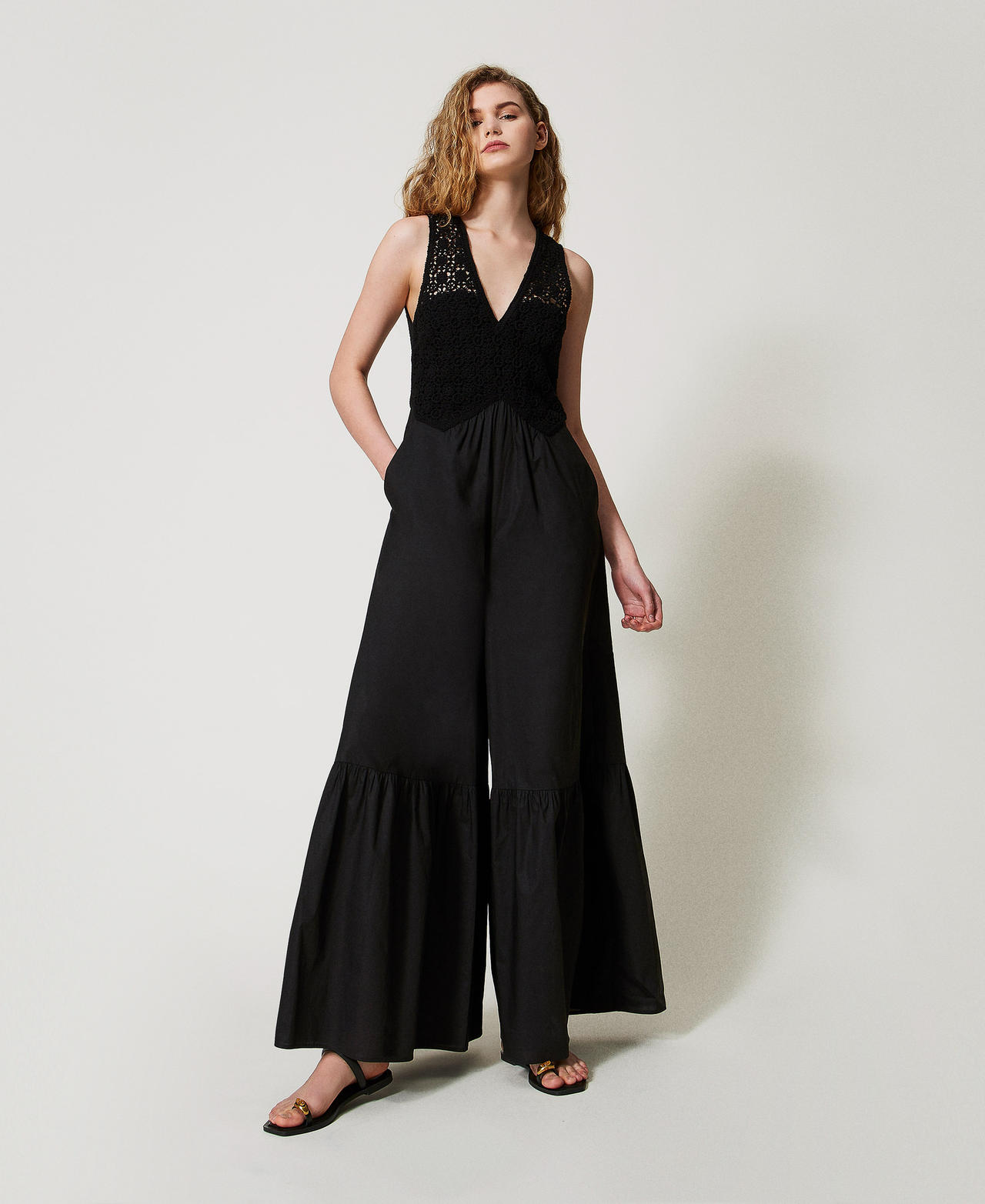 【MIDNIGHT MOVE】 lace duo t / 追跡付 TWINSET Milano