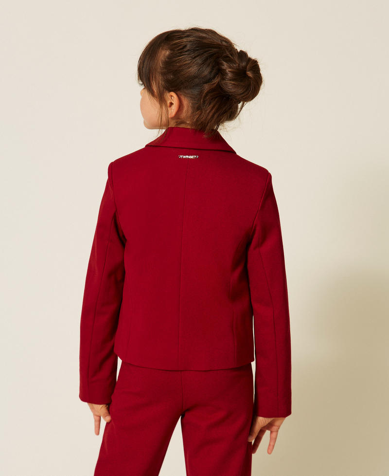 Blazer with pockets Red Ruby Girl 262GJ2080_13704_03