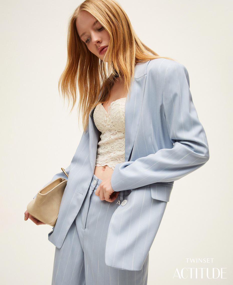 Pin stripe blazer Skyline Pinstripe Woman 261AP2170_13284_PA