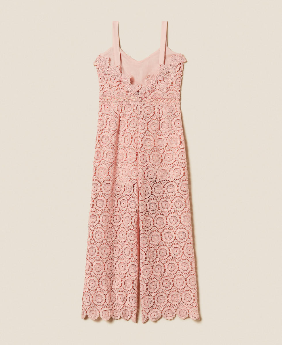 Jumpsuit aus Makrameespitze Pink Dancer M&auml;dchen 261GJ2Q22_10021_S1