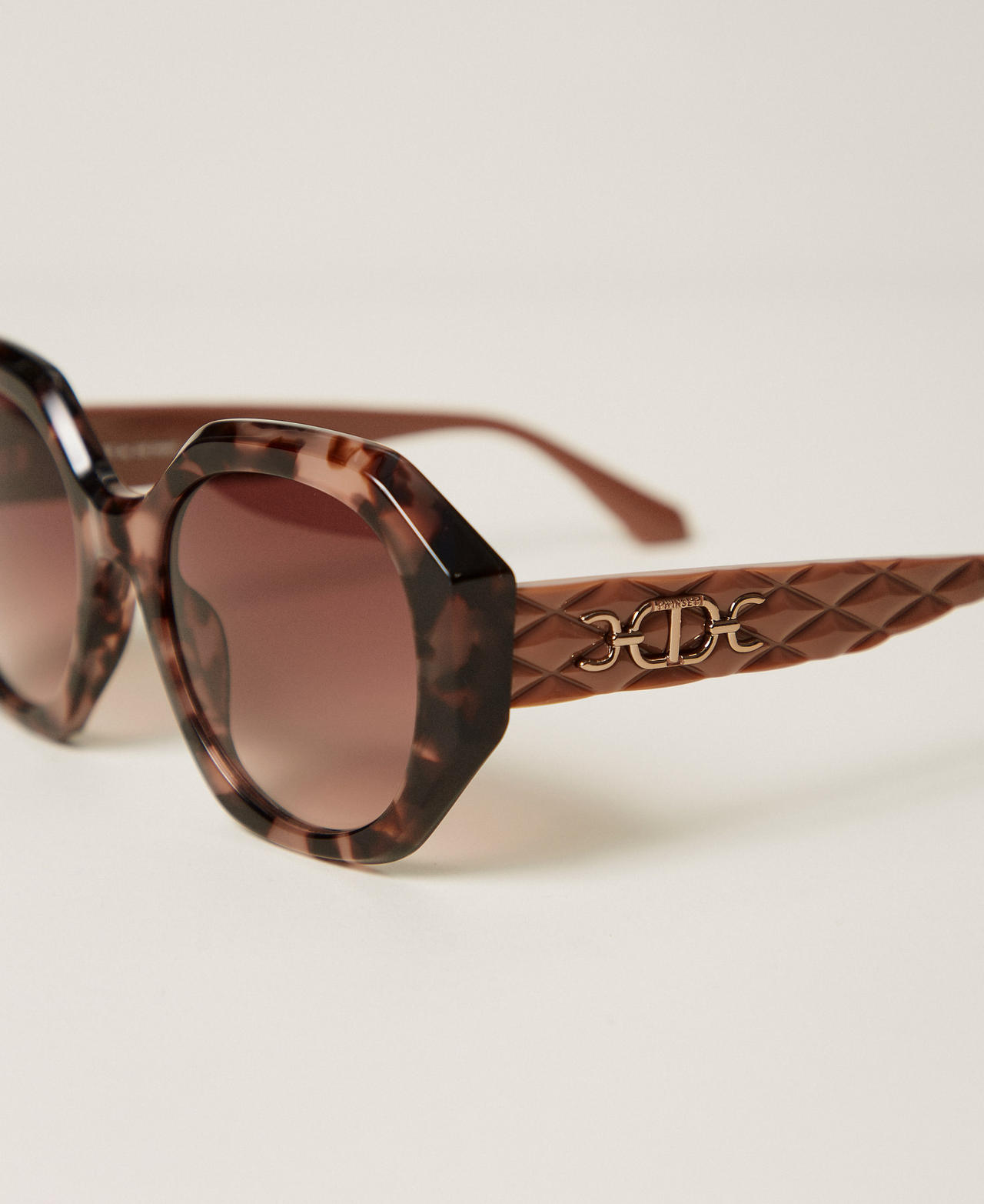 Солнцезащитные очки оверсайз Пятнистый женщина 999TZ5068_13141_03