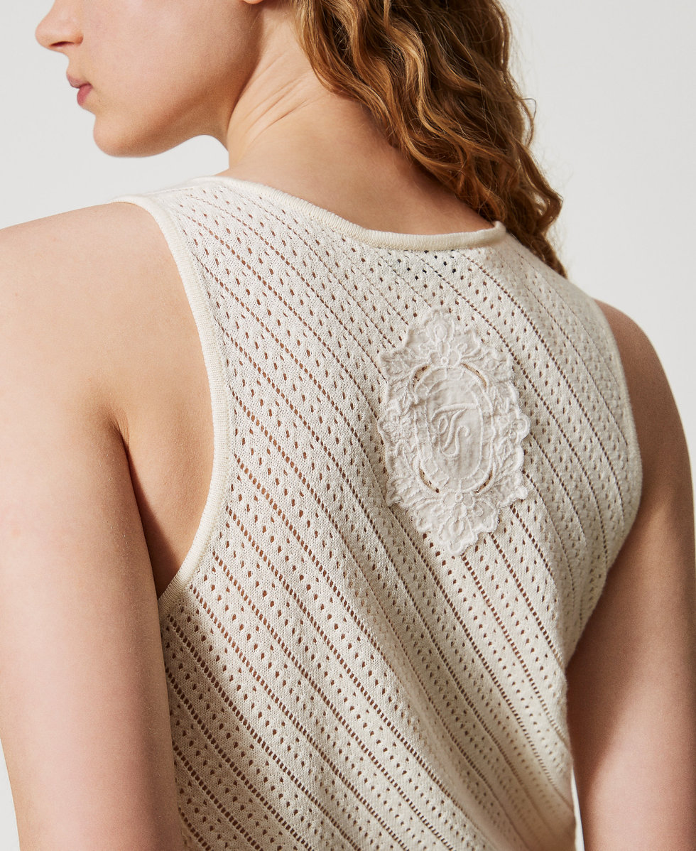 トップス Eaphi TAPE EMBROIDERY MIX KNIT トップス Eaphi TAPE EMBROIDERY MIX KNIT TAPE EMBROIDERY MIX KNIT