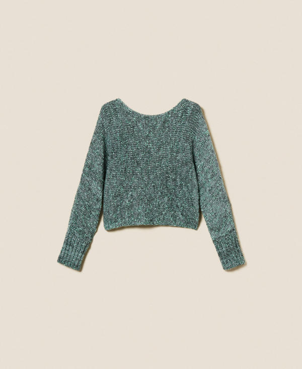 Pull en fil mouliné