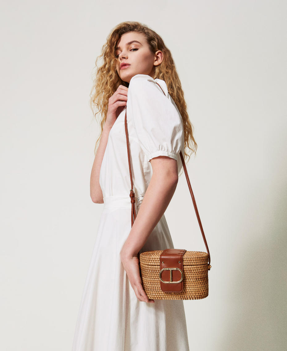 Borsa a tracolla ‘Le Panier’ in vimini Paglia Donna 251TD8150_00193_T0