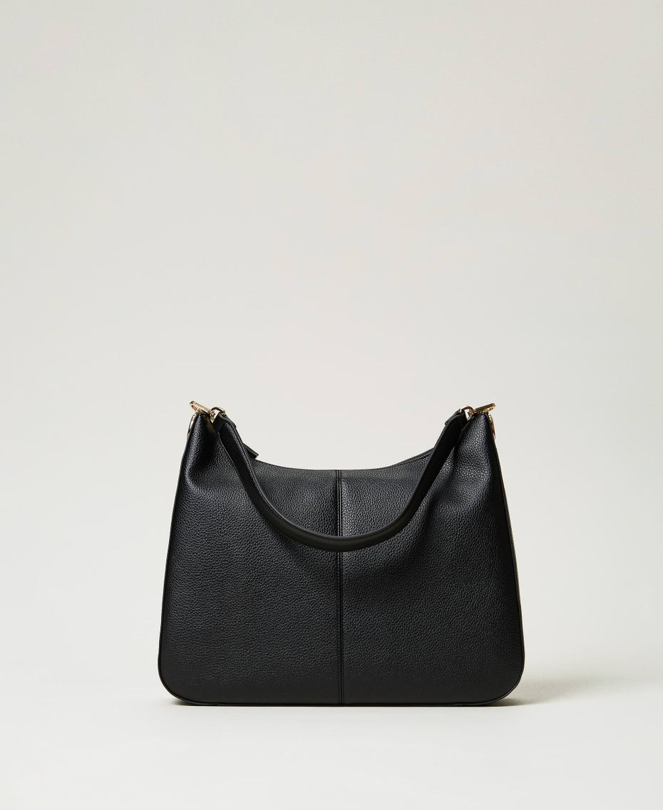 'Taylor' hobo bag with Oval T Black Woman 242TD8170_00006_01