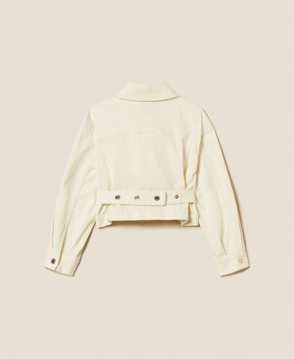 Bull denim jacket with buttons Off White Girl 261GJ2100_00526_S1