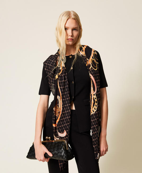 Blouson en maille avec boutons