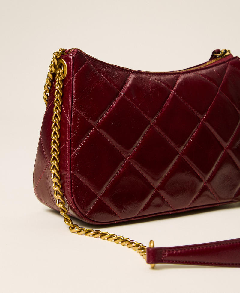Medium Liliane quilted leather bag Bordeaux Woman 262TD8151_00020_03
