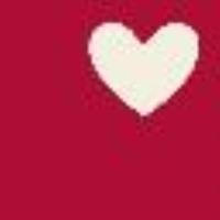 Baby&acute;s jumper with heart and logo "Magenta" Red/"Snow" White Girl 13796_C