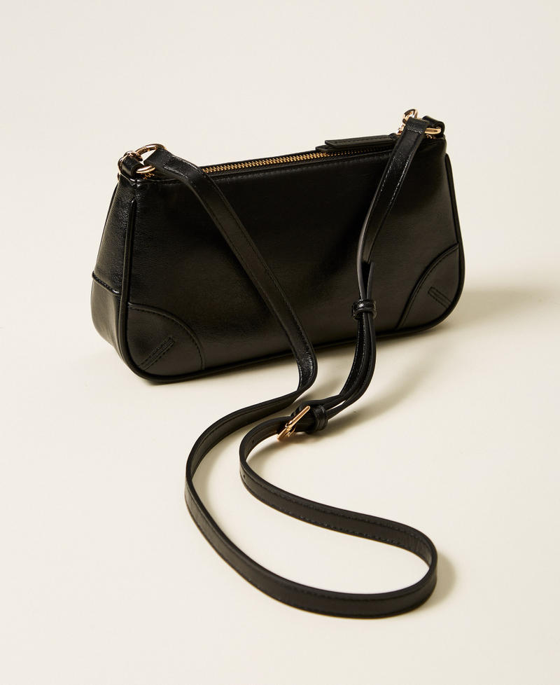 Borsa a tracolla con catena Nero Donna 252TD8043_00006_03