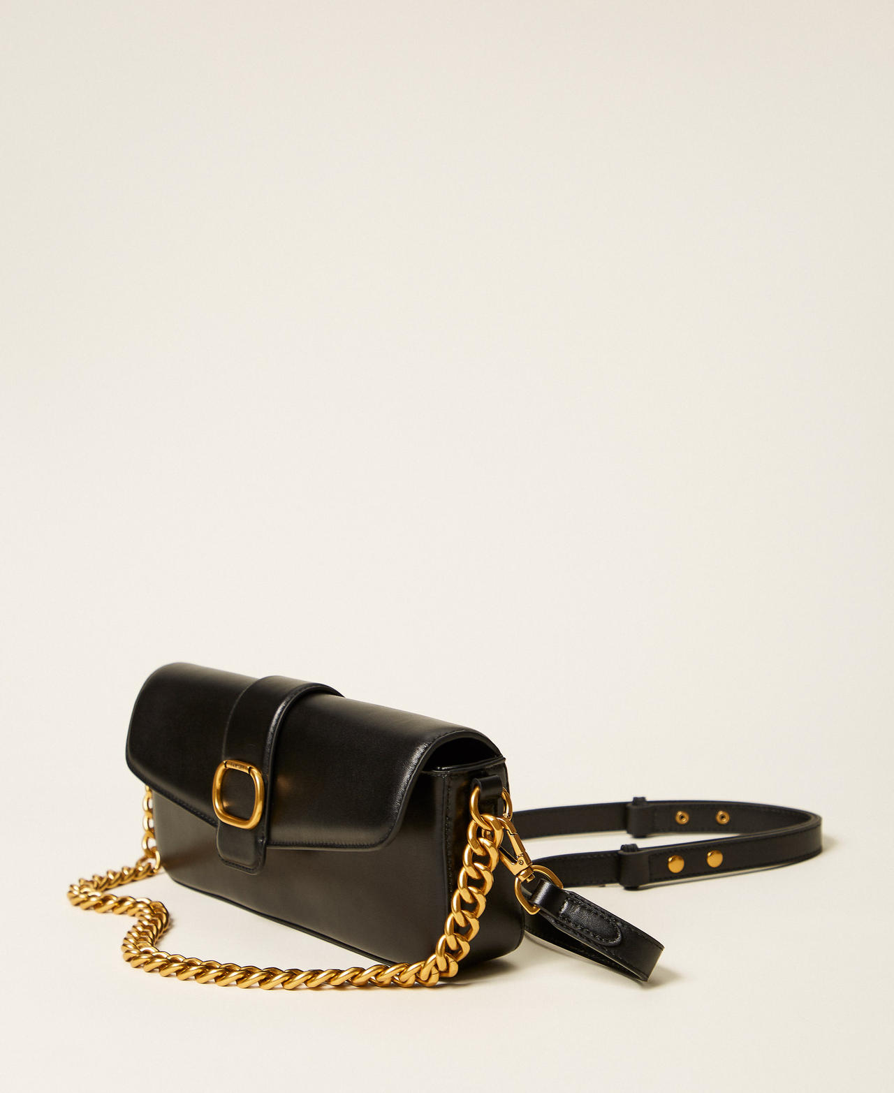 ‘Amie’ leather shoulder bag Black Woman 252TD836A_00006_02
