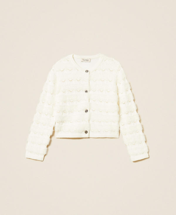 Baby&acute;s cardigan with logo buttons