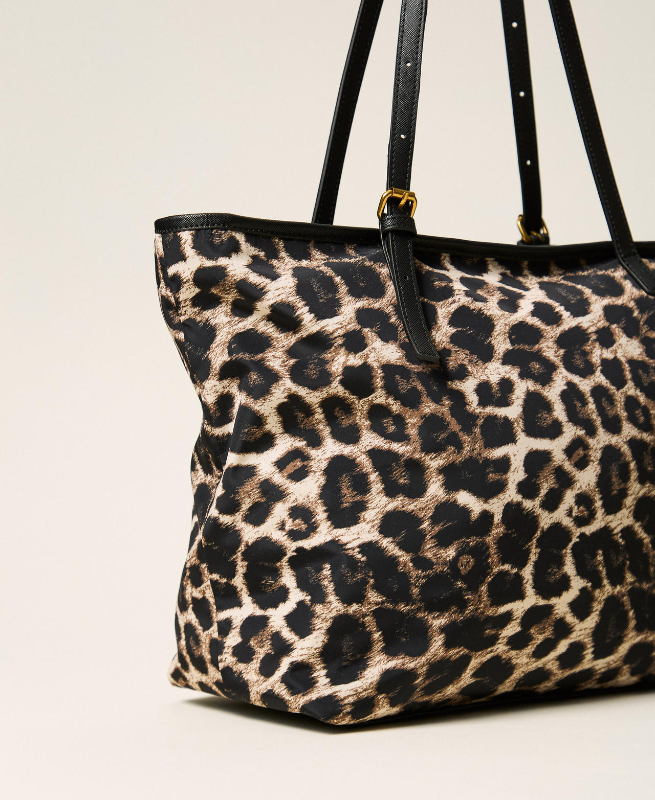 Animal print shopper bag Leopard Print Woman 262TD8070_02114_03