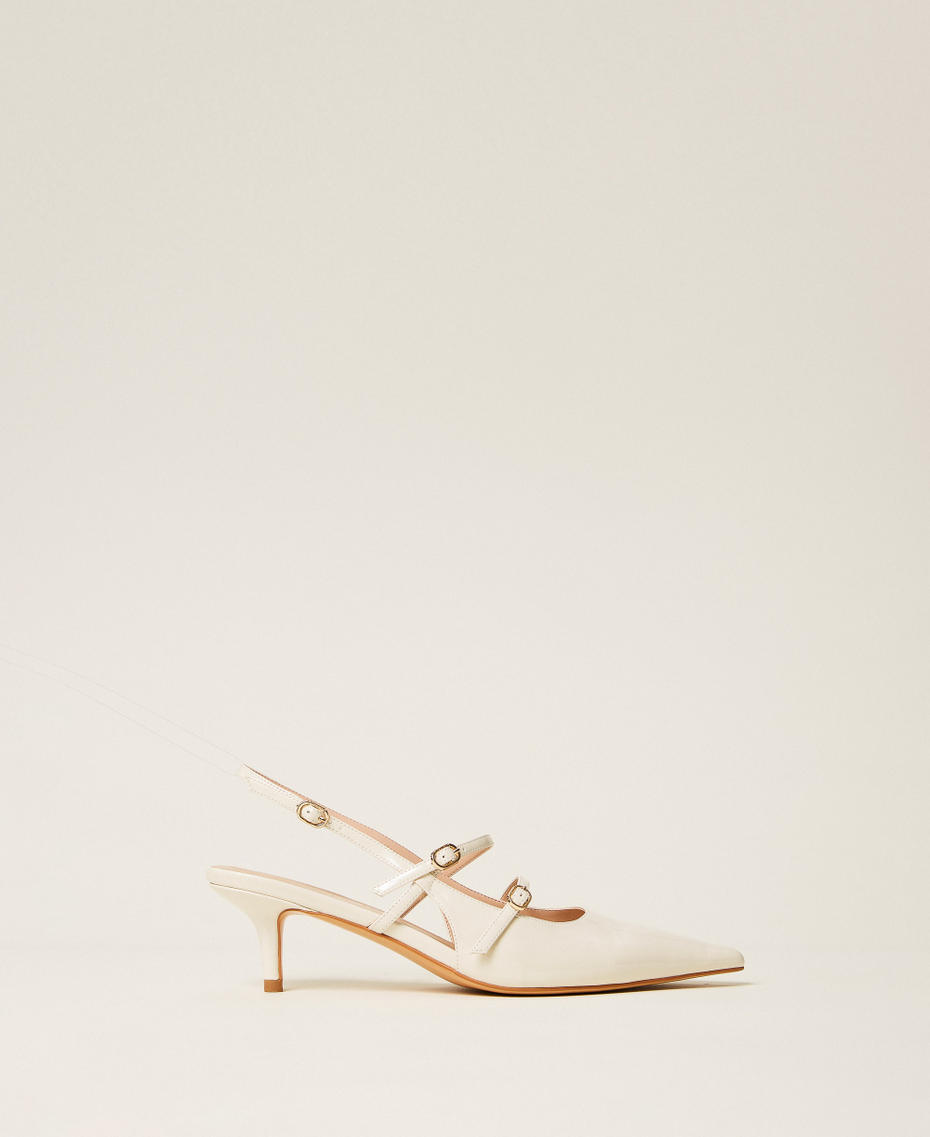Sling back court shoes with straps Lily Woman 261TCP044_00381_01