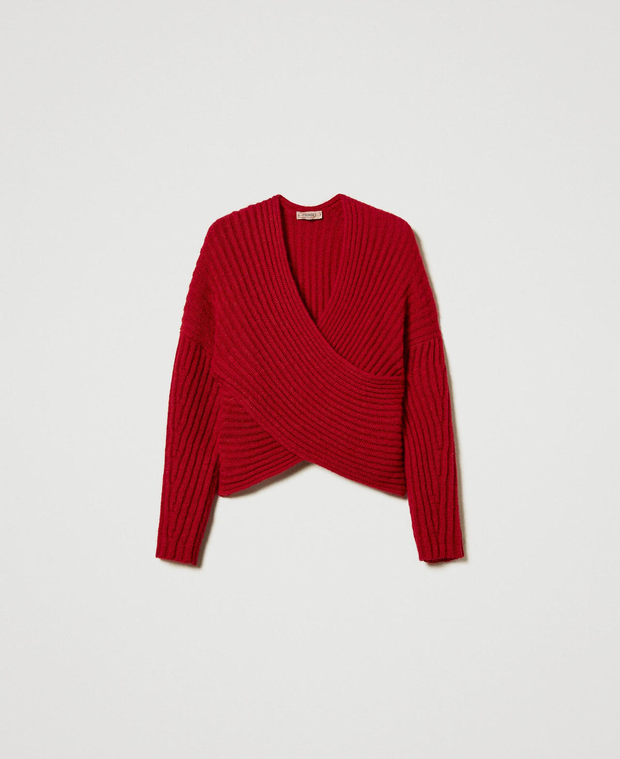 Scee by twin set Maglia doppio uso in misto mohair