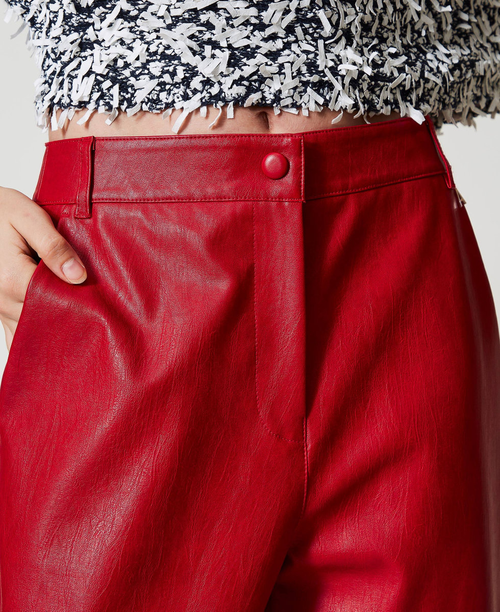 Pantalon barrel effet cuir Love Potion Femme 251AP2114_12120_03