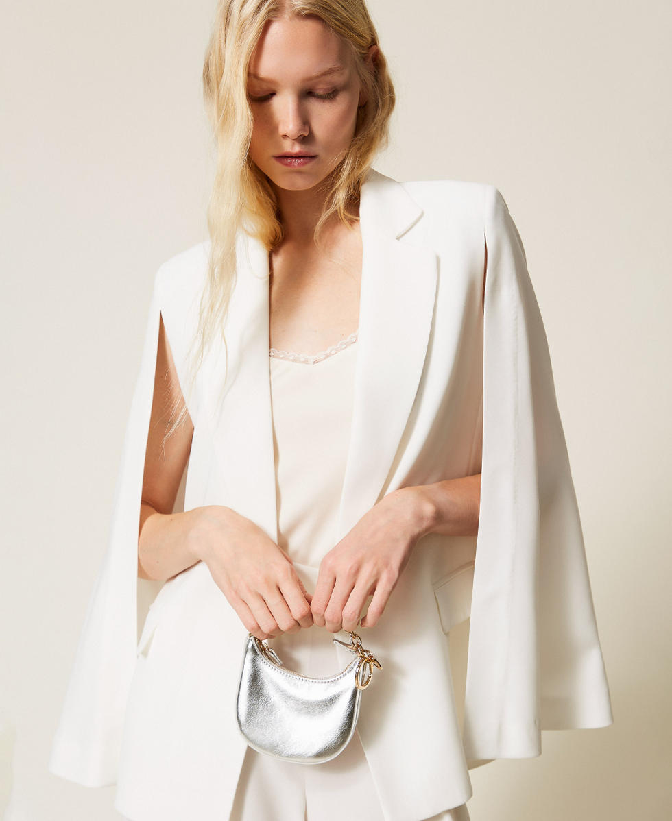 Borsa ‘Mini Croissant’ con charm