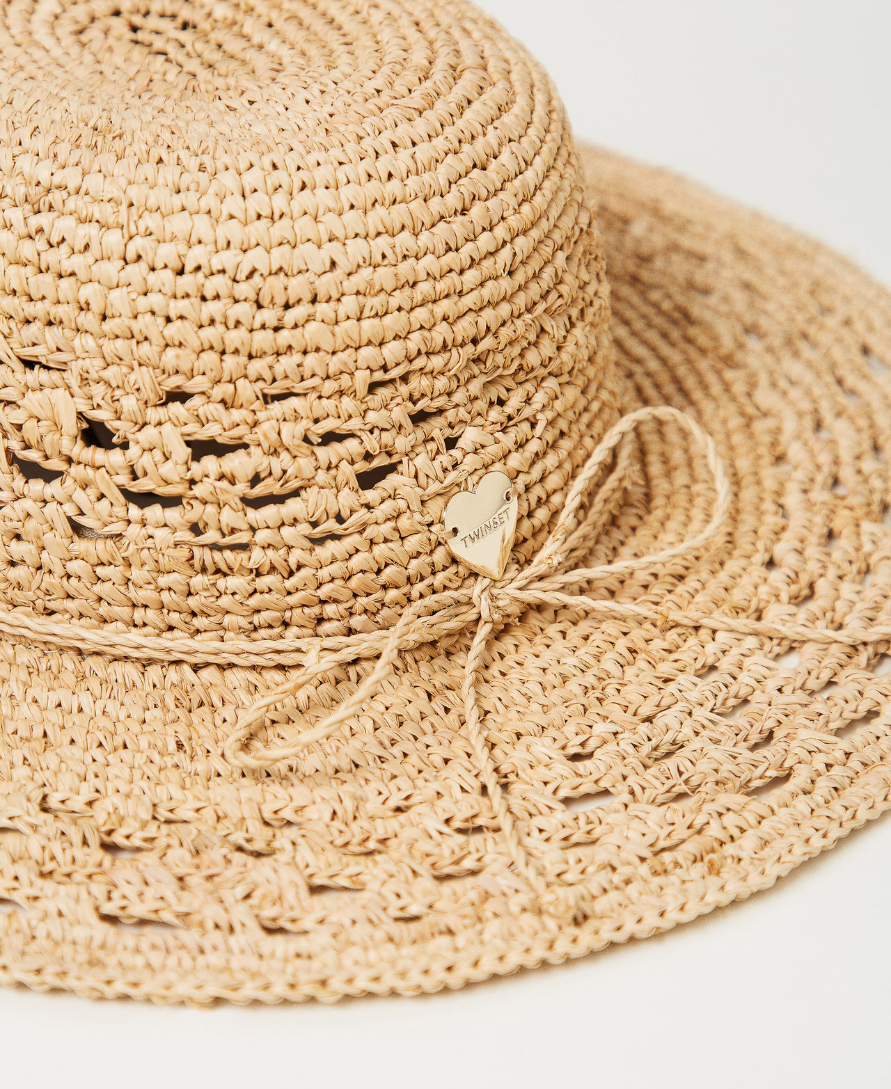 Openwork raffia hat Straw Woman 251LM5BNN_00193_02
