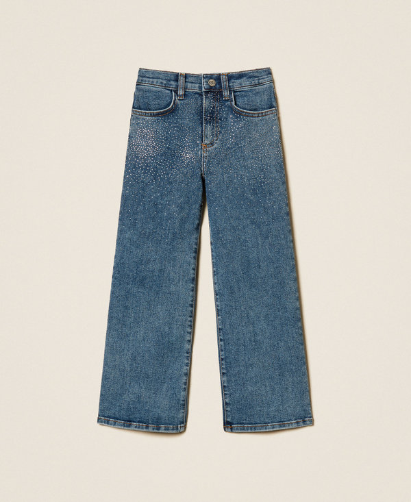 5-Pocket-Jeans mit Nieten