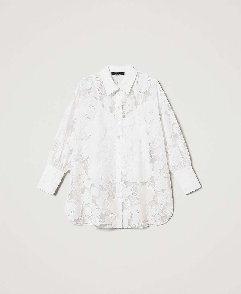 ハーリップトゥ Murcia Chiffon Shirt Dress white Murcia Chiffon Shirt Dress