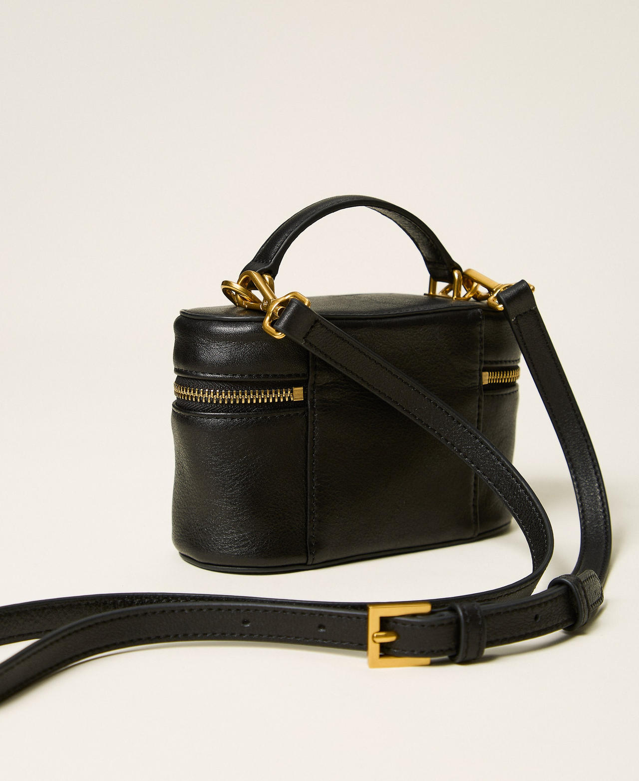 Leather shoulder bag Black Woman 262TD8170_00006_03