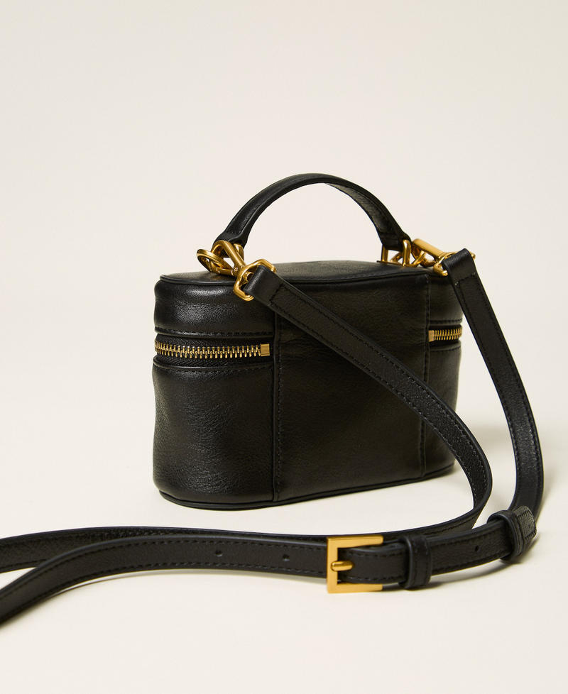 Leather shoulder bag Black Woman 262TD8170_00006_03