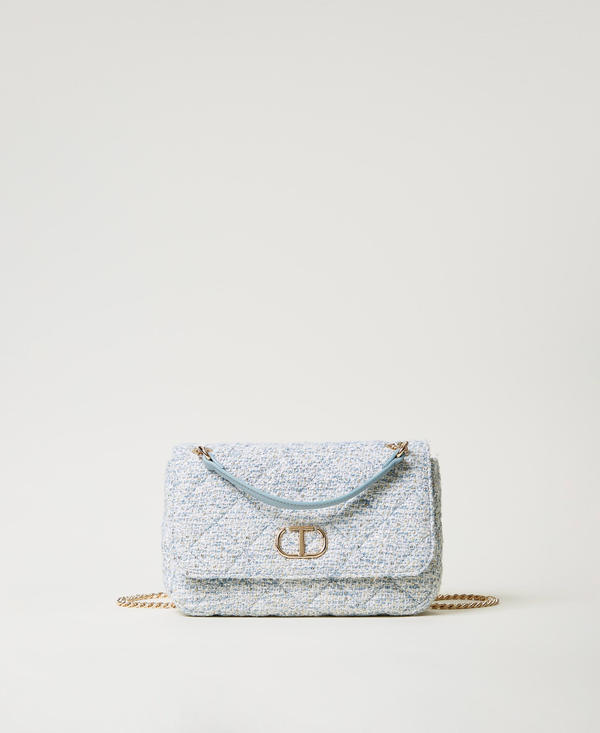Borsa a tracolla ‘Audrey’ media jacquard