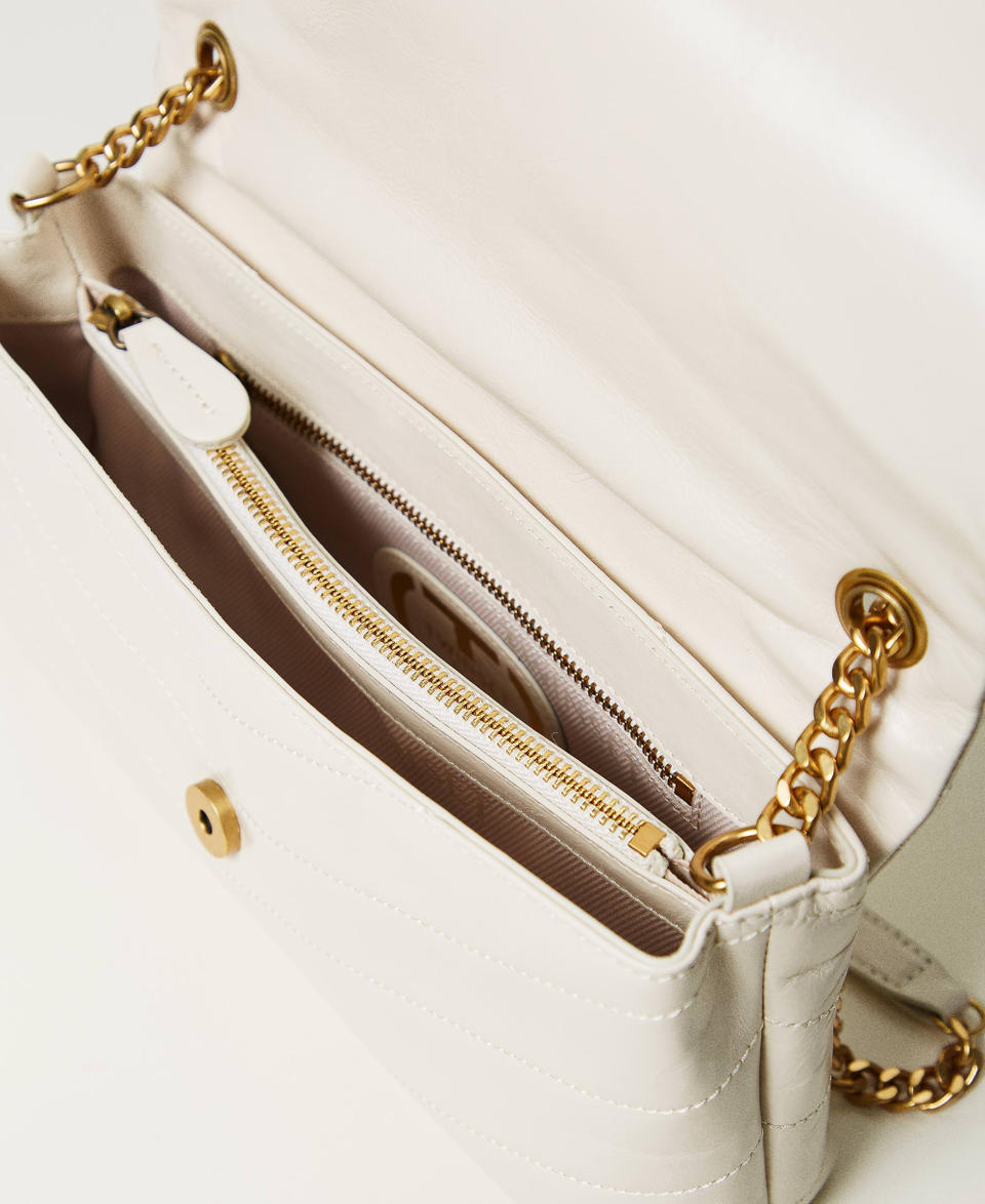 Borsa a tracolla ‘Madison’ in pelle Madreperla Donna 251TB7451_00059_04