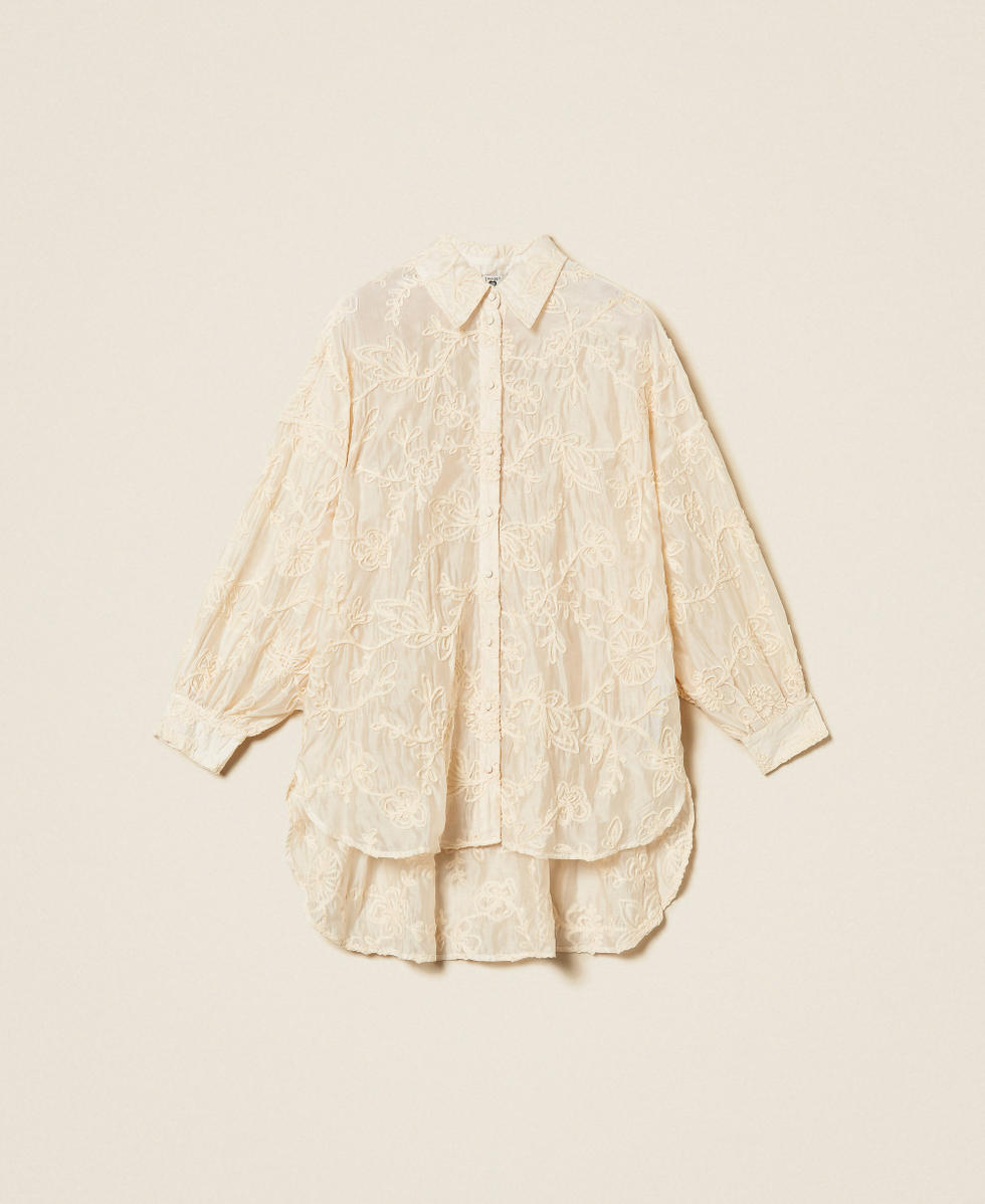 Camisa de muselina con bordado Cornely