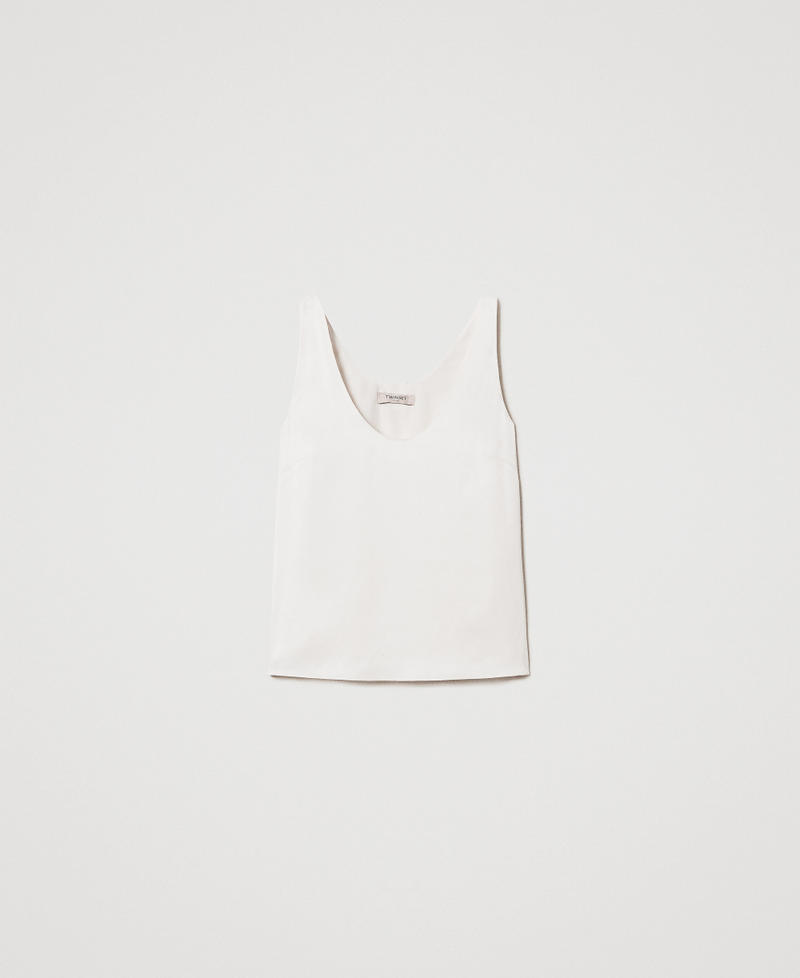 Satin top Light Natural Woman 251TT2430_12227_0S