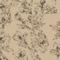 Floral print kefiah with logo "Crystal Sand" Beige/Black Lily Print Woman 13909_C