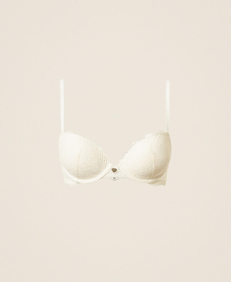 Lace push-up bra Mother Of Pearl Woman 262LI6C44_00059_S0