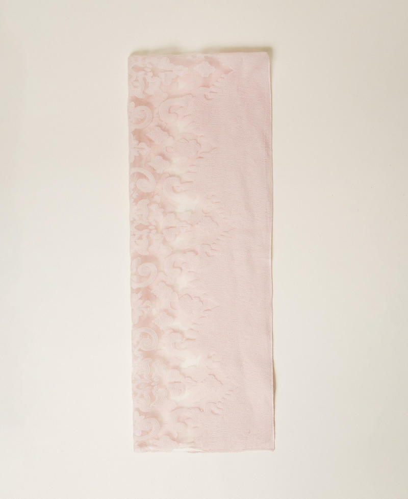 &Eacute;tole en dentelle incrust&eacute;e Sable Rose Femme 261TA4320_00570_01