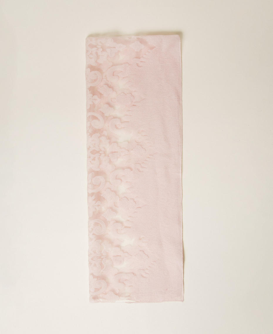 &Eacute;tole en dentelle incrust&eacute;e Sable Rose Femme 261TA4320_00570_01