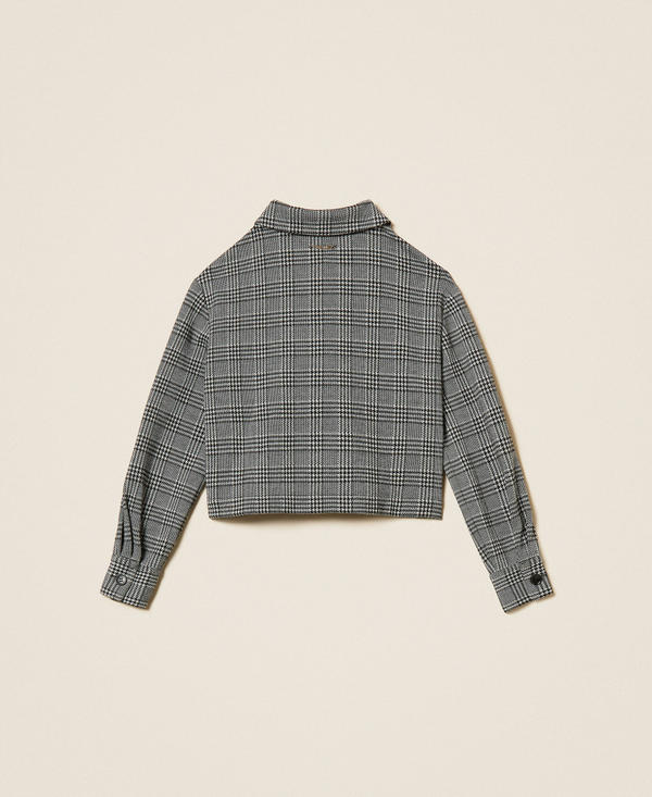 Glen plaid shirt