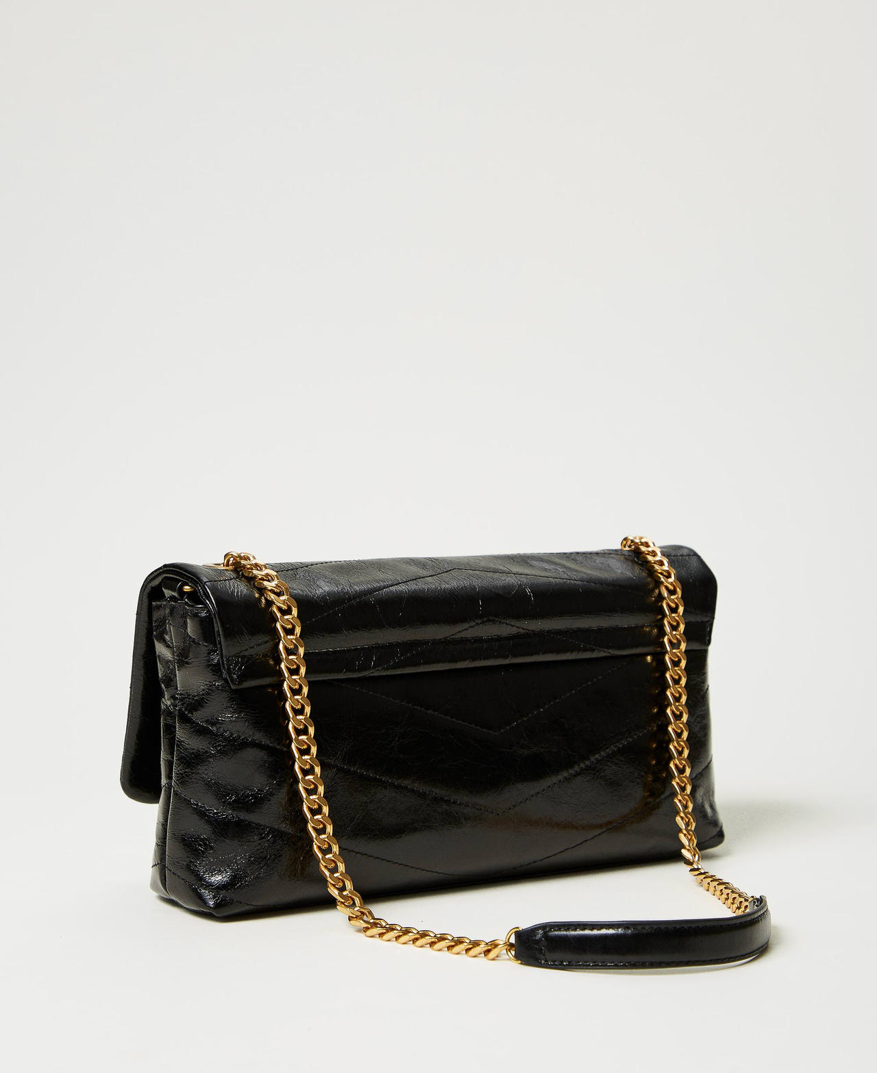 Borsa a tracolla ‘Madison’ in pelle Nero Donna 251TB7451_00006_03