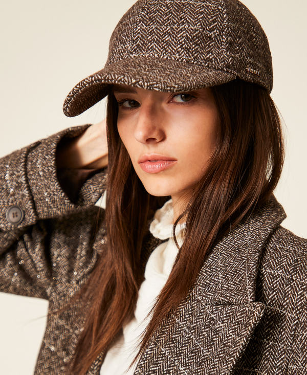 Wool cloth baseball cap