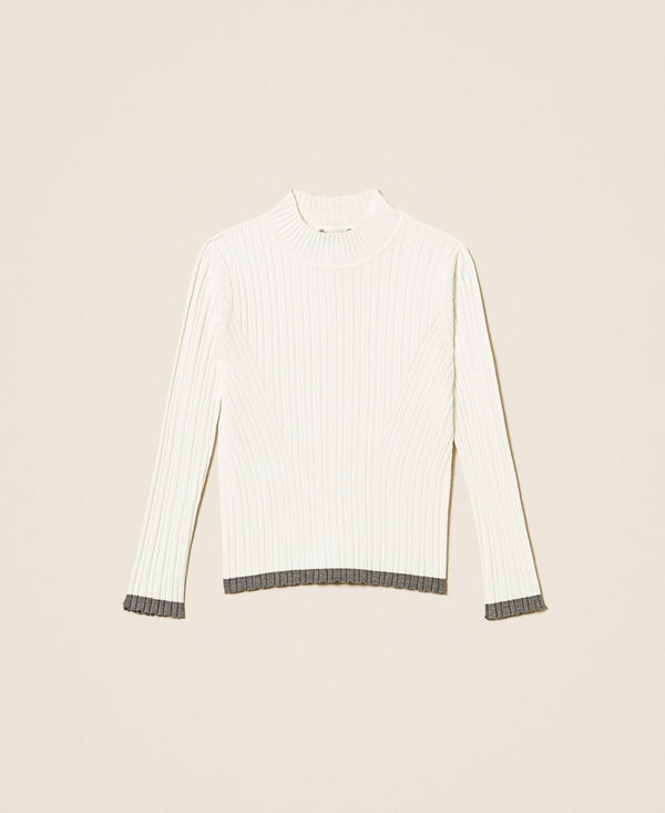 Baby&acute;s ribbed turtleneck jumper