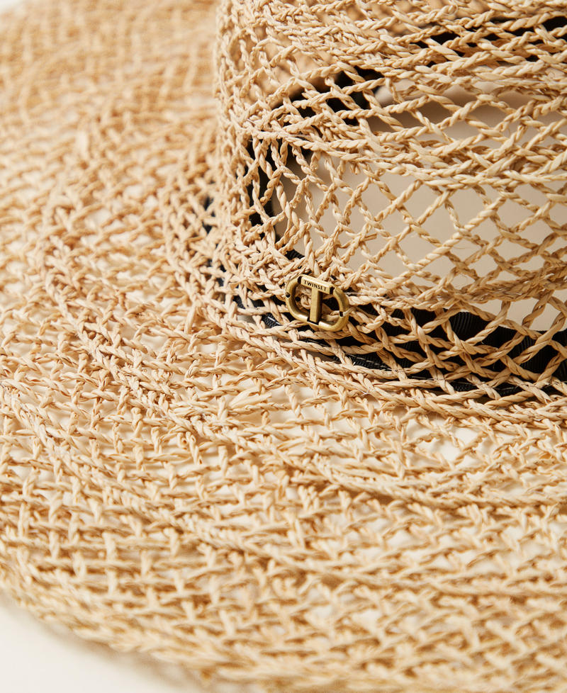 Wide-brim straw hat Straw Woman 251TO5501_00193_03