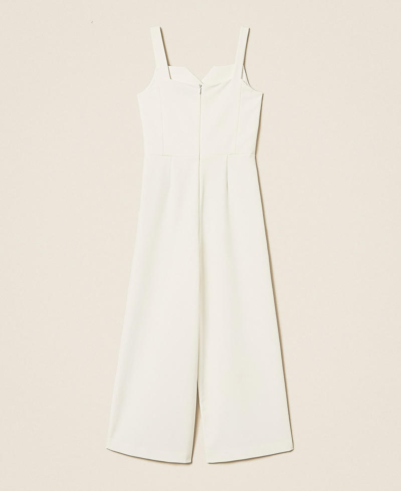 Double-breasted cr&ecirc;pe jumpsuit Off White Girl 261GJ2Q50_00526_S1