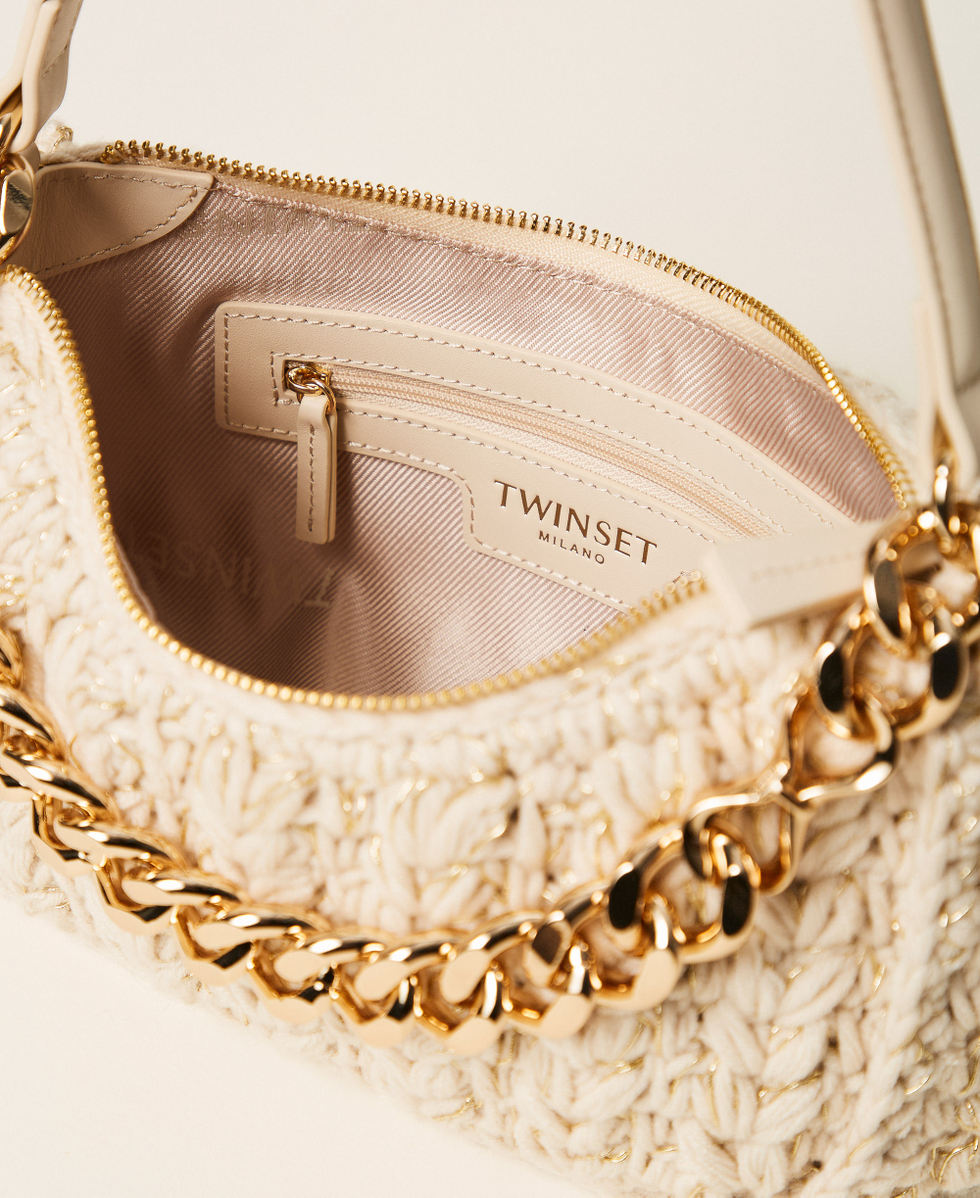 Crochet Liliane bag "Parchment" Beige Woman 262TB7261_07222_04