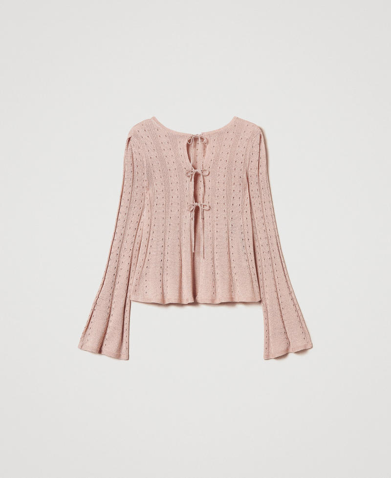 Dual-use cardigan with laces