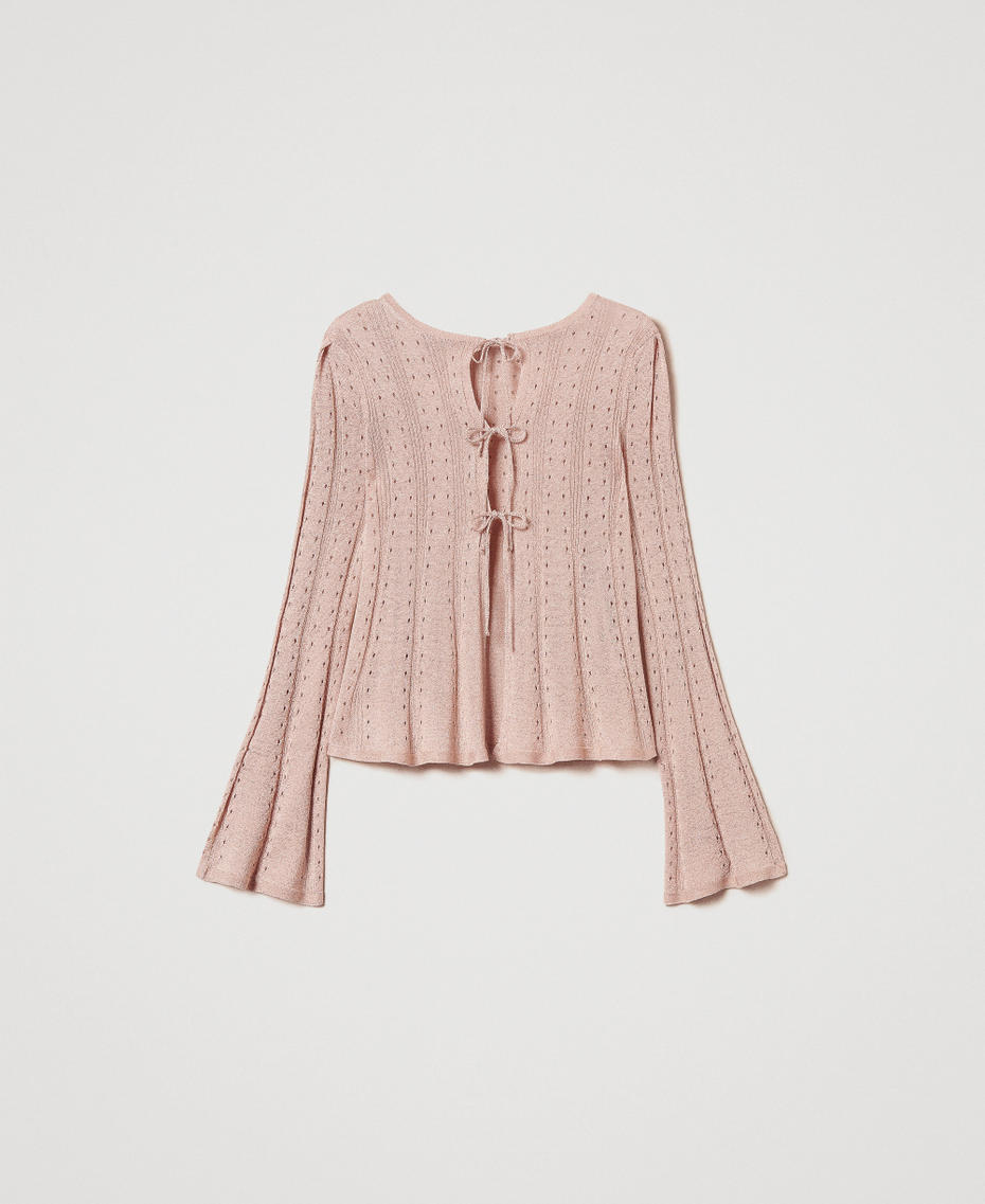 Dual-use cardigan with laces