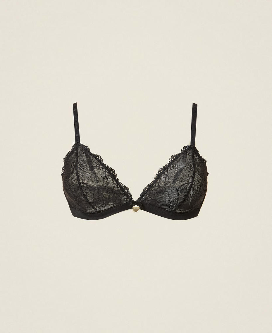 Lace triangle bra Black Woman 262LI6C22_00006_S0