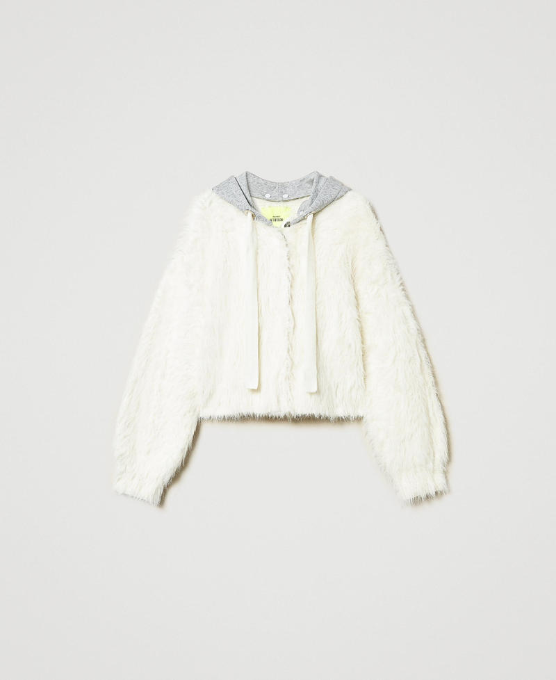 Bomber MYFO in maglia con cappuccio