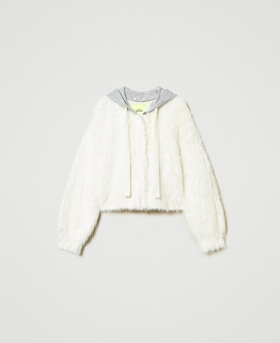 Bomber MYFO in maglia con cappuccio