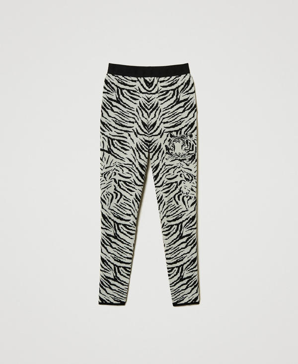 Leggings MYFO in maglia jacquard